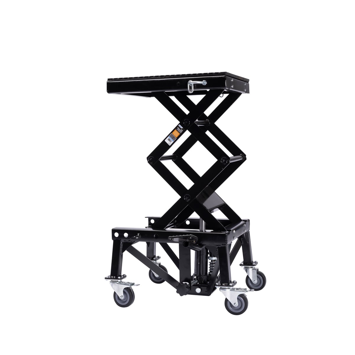 SGS 135Kg Hydraulic Scissor Motorcycle Lift with Wheels